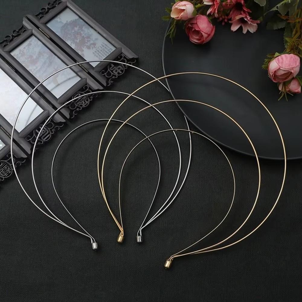 Metal Halo Hair Crown Multi-layer Hair Hoop Retro Goddess Angel Headband  Hair Accessories