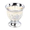 2PCS Silver Silver Goblet Small Size Metal Wine Cup Goblets & Chalices Drinking Cup  Restaurant Use