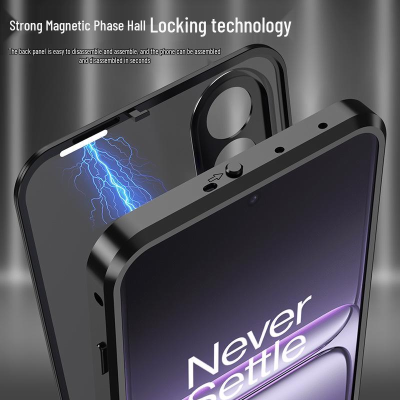 Grenzübergreifend kompatible OnePlus Nord CE 5 Pop-Up Handyhülle und Nord 5 Racing Edition Metall-Schutzrückwand