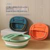 Collapsible Foot Bath Tub TEP Leakproof Durable Foot Soaking Basin for Home Spa Travel Post Work Relaxation