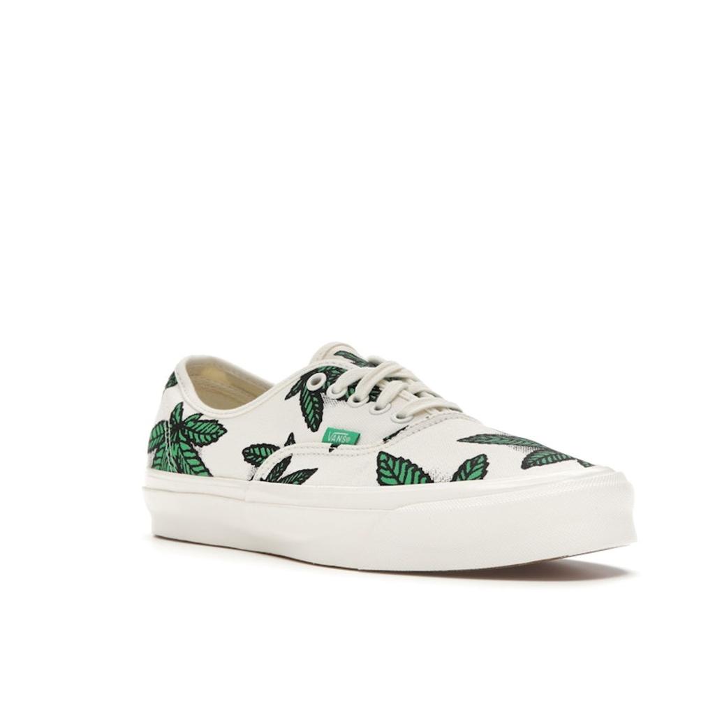 Vans OG Authentic LX Sweet Leaf - White Unisex Sneakers Green VN0A4BV94JM