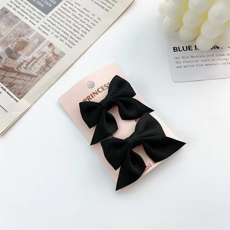 

Новый милый головной убор с бантиком, милые аксессуары для волос для маленьких девочек, летние красные заколки для девочек, детские заколки для волос, детские заколки для волос, подарки 2pcs