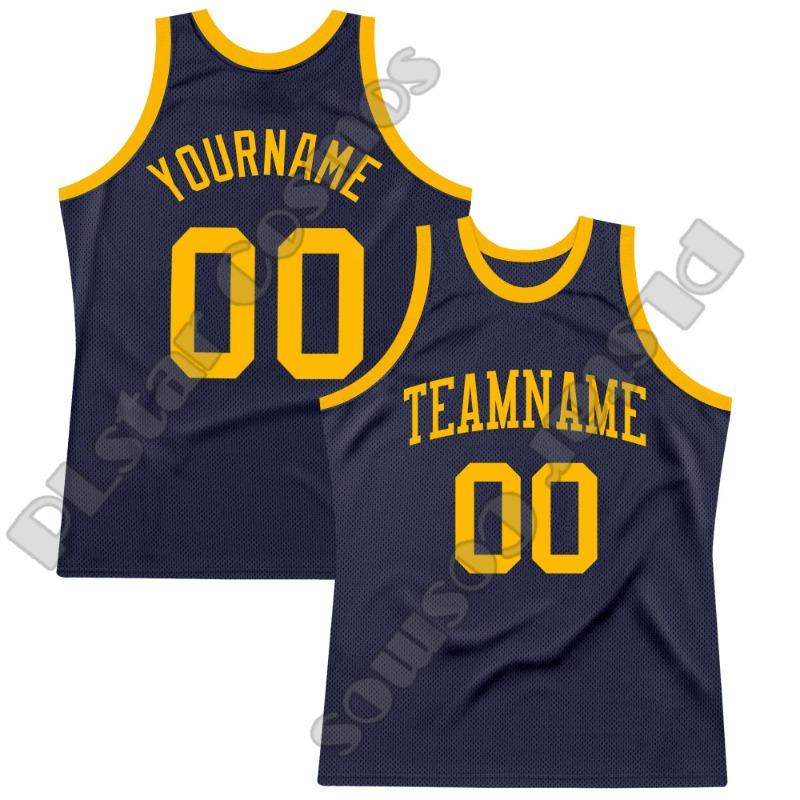 Custom Name Team Number Basketball Jersey Shirts Retro Pattern Sportswear Vintage Summer Tank Top