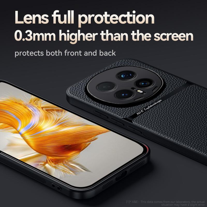 For Honor Magic 8 8 Pro  Leather Texture, Built-in Magnetic TPU Soft Anti-drop Anti-fingerprint Phone Case