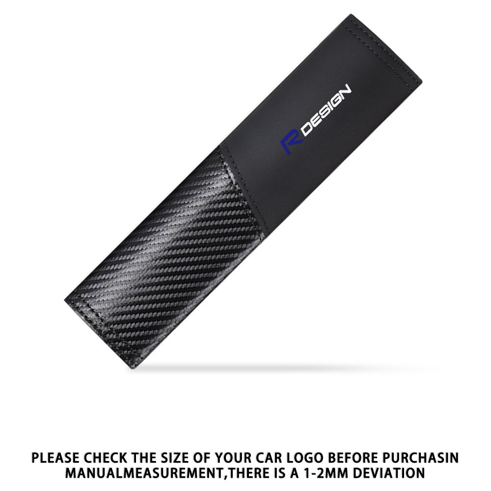 

Car Safety Belt Shoulder Cover Seatbelt Protection Pad Accessories For Volvo RDESIGN S80L XC40 XC60 XC90 V40 V50 V60 V90 T6 AWD 1pcs