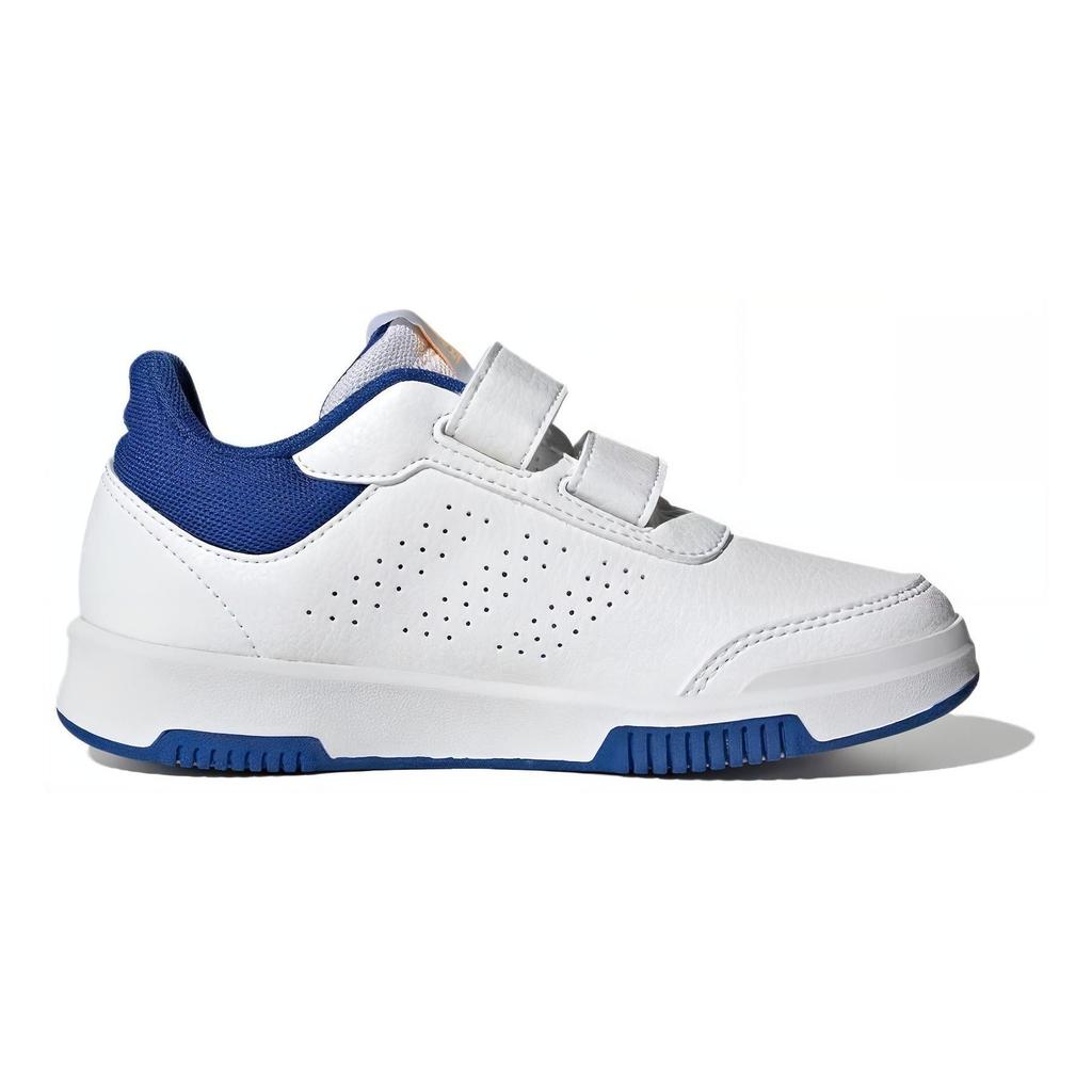 Adidas Tensaurs Versatile Comfortable Shock Absorbing Durable Low Top Kids Running Shoes Kids Running Shoes White Blue Yellow IG8581