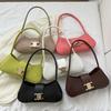 Trendy Street Style Pu Shoulder Bag Candy Color Crossbody Bag For Women 2023 Winter