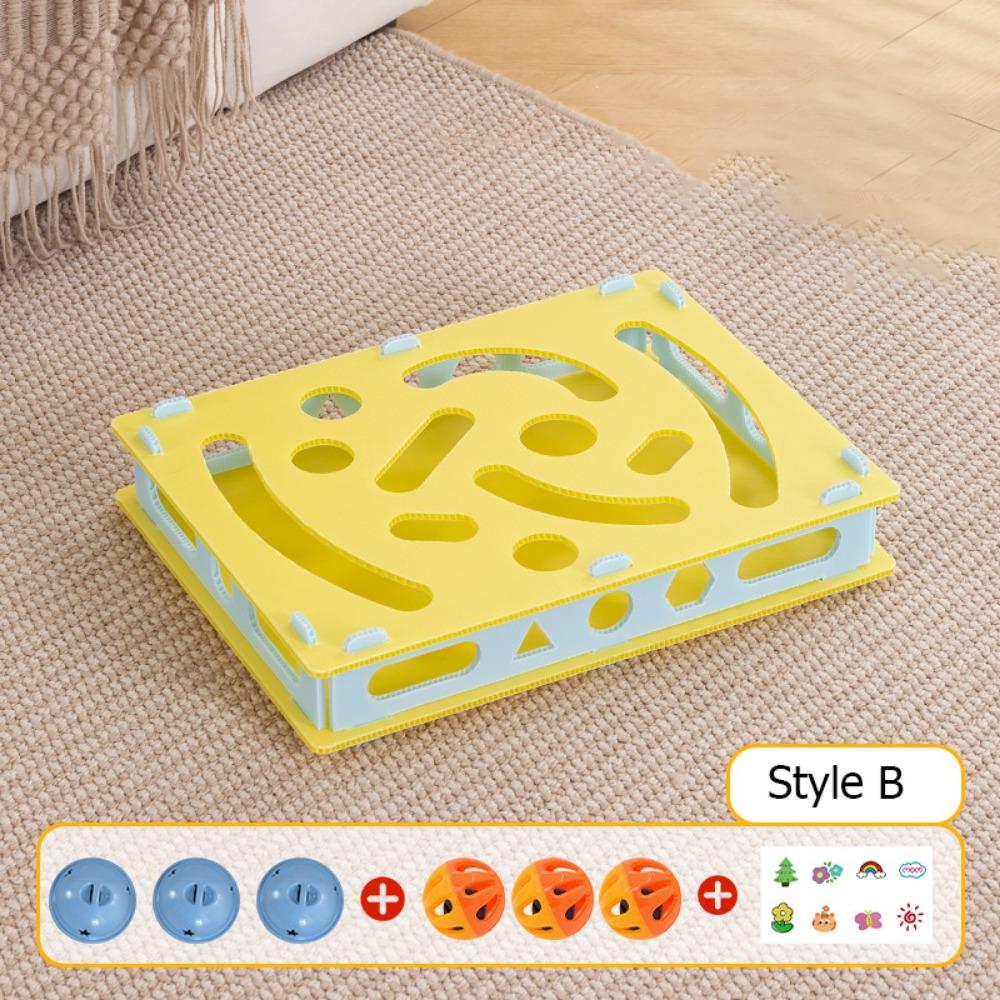 Detachable Interactive Cat Toy Plastic Cat Hole Digging Toy Cat Maze Toys  Relieve Boredom