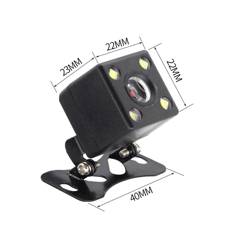 Wide Angle Car Rearview Camera Rear View Video Vehicle Camera Backup Reverse Camera 4/8/12 LED Night Vision Parking Camera