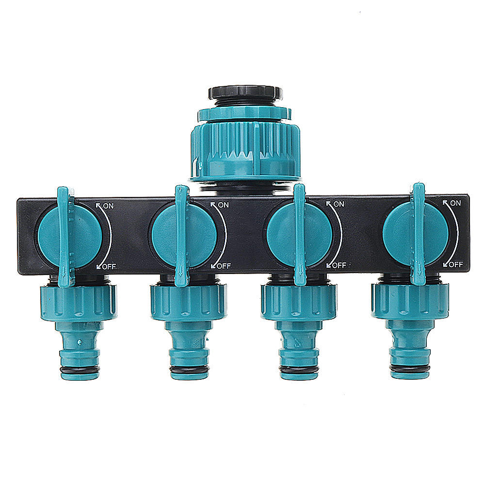 

1pcs Garden Watering, Lawn Maintenance, European Four-Way Water Divider Valve Splitterzh