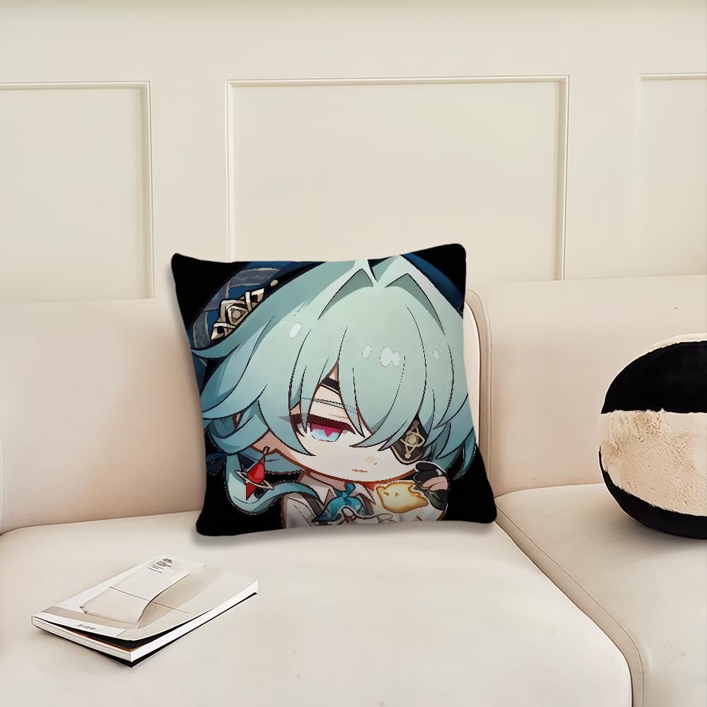 Game Honkai Star Rail cushion cover Pillow Cover Decoration Room Home Sofa living Office Car Nordic Simplicity