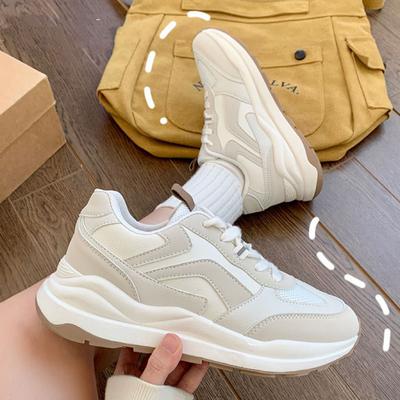 2025 nuevos zapatos de nicho Forrest Gump primavera mujer plataforma ligeras de lona ins resistentes al desgaste deportivas para correr niños