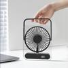 Ultra-Thin Desktop Fan with Digital Display - Portable Handheld Fan for Home, Office, Dorm, or Bedside