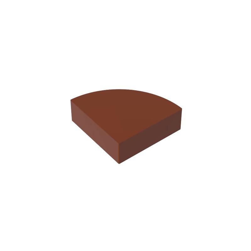 10pcs 25269 Tile Round 1x1 Quarter Brick Moc Accessories Works With featuring Block DIY Children's Toy Assembly Parts