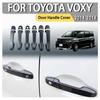 Chrome Retrofit Car Accessory Door Handle Covers Trim Paste Style For For Toyota Voxy Noah R80 2014 2015 2016 2017 2018