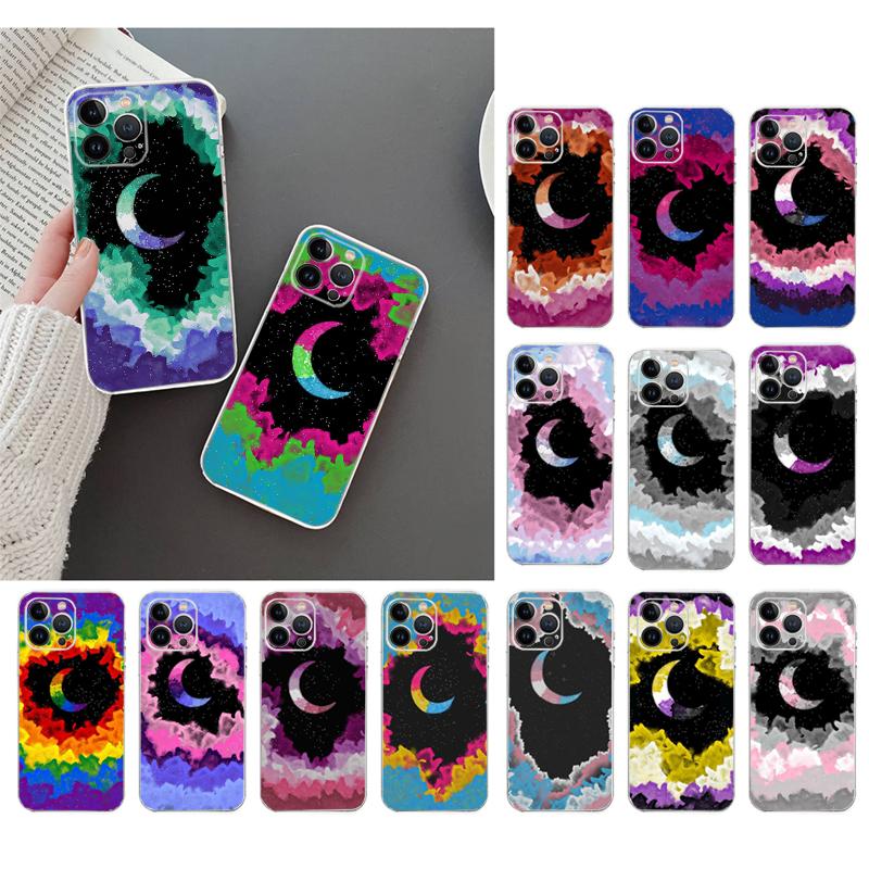 Phone Case For iphone 17 Air 17 16 Pro Max 15 14 13 Pro Max 15 16 Pro 15Plus Moon Art