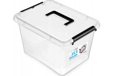 Container Simple Box 15.5 L.  [Transparent]