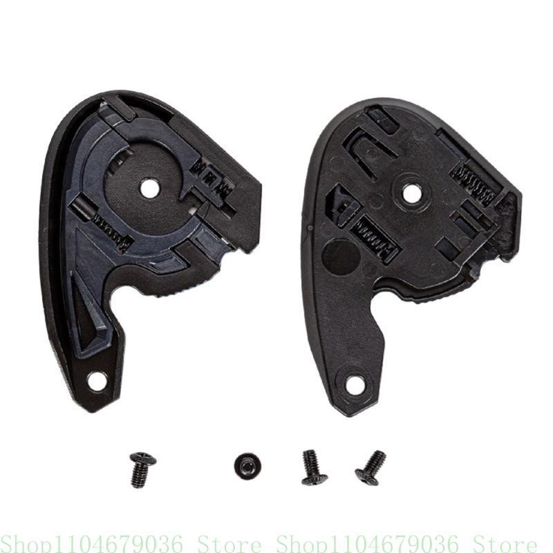 Adjustable Motorcycle Helmets Bottom Support Mounting Base for C10 Model Skiing Skateboarding Biking Activities 2pcs
