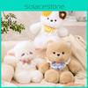 Cat Bear Corgi Pig Rabbit Elephant Plush Toys Cute Animal Cartoon Doll Gift Kids