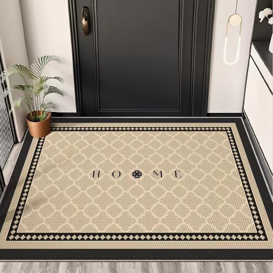 

Роскошный входной коврик, напольный коврик для ванной комнаты, впитывающий противоскользящий коврик, простой в уходе 40*60cm