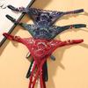 Chic Women G-string See-through Low Waist Lady Underpants