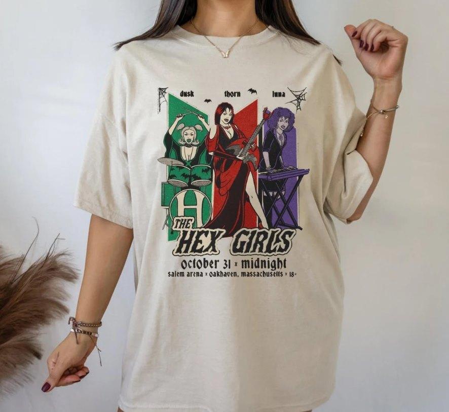 The Hex Girls Inspired Tee The Hex Girls Rock Band Music T-shirt XXXL