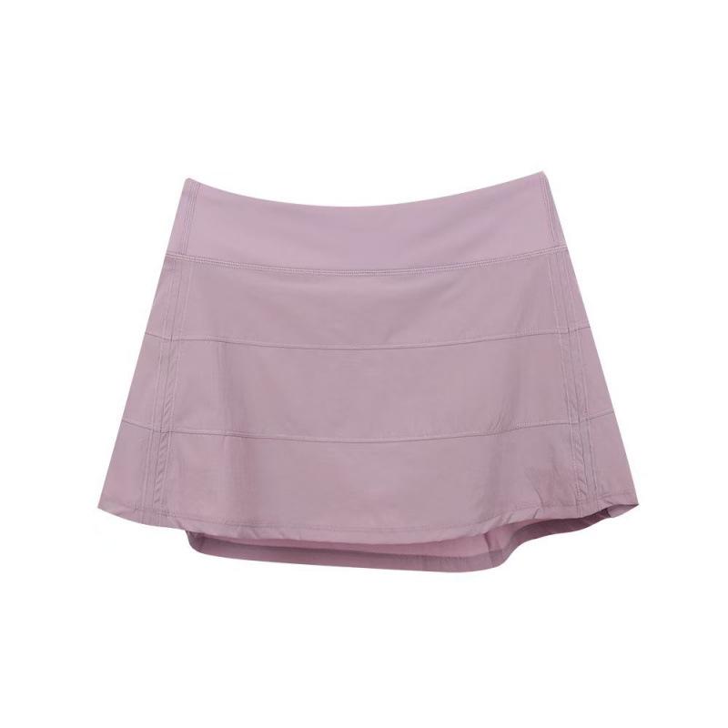 Lulu Original Women s Pacerival Tennis Skirt with Lining - Summer Style, Anti-Exposure, Fitness Ready. 6/L