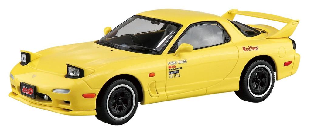 Aoshima Bunka Kyozaisha The Snap Kit Series Počáteční plastový model v měřítku D FD č. CM2 Keisuke's 1/32 barevně kódovaný