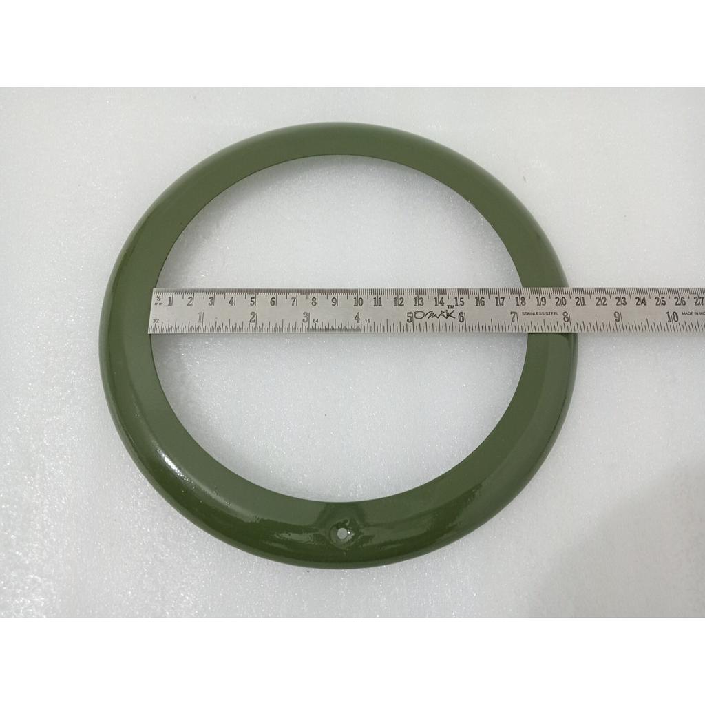 Headlight Outer Bezel Set Military Green Willys 46-53 CJ-2A CJ-3A JEEPS |Fit For