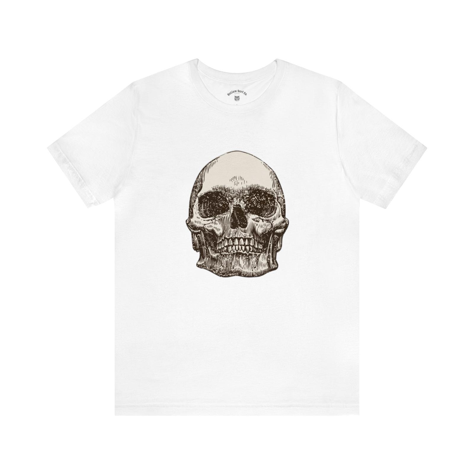 Outlaw Surf Skull Logo T-Shirt S