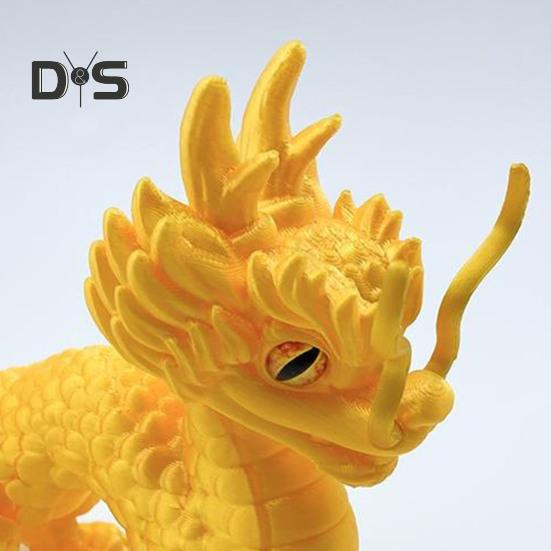 3D-gedruckte Drachenfigur, Fotografie-Requisite, realistisch aussehende, leuchtende Farbe, Mini-Drachenstatue, Zappelspielzeug für Erwachsene und Kinder