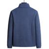 Men S Fleece Cardigan Jacket Stand Collar Casual Plus Size Spring Autumn