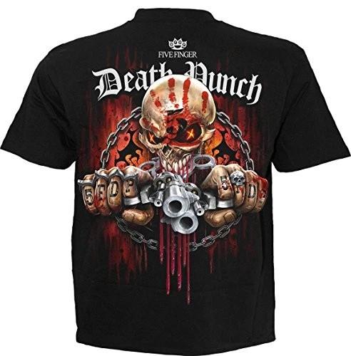 Spiral - 5FDP - ASSASSIN (Unisex Black Short Sleeve T-Shirts) Large S