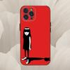 E-Emilys The Strange-es Phone Case For iPhone 16,se4,15,14,13,12,11,Pro,X,XS,Max,XR,Plus,Mini Soft Black Cover