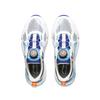 Li Ning Niños Mecha V2 Cómodos Absorción de Impactos Caña Baja Zapatillas Casuales Zapatillas para Niños Azul Real Brillante YKCU044-1