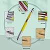 Compact 6-in-1 Multifunctional Tool Pen with Level & Touchscreen Stylus