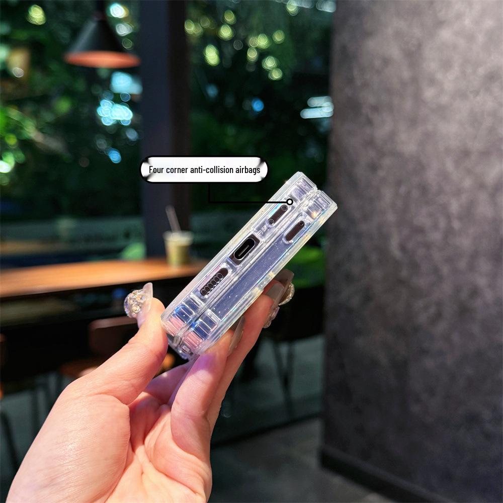 Color-Plated Magnetic Case for Samsung Z Flip 5/6/7 - Folding Screen Cover