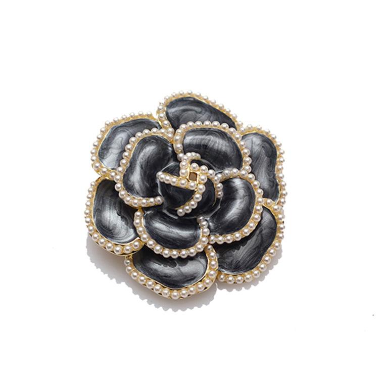 

Профессиональный корсаж Amasht Pearl Camellia женский темпераментный маленький ароматный брошь ретро костюм свитер булавка