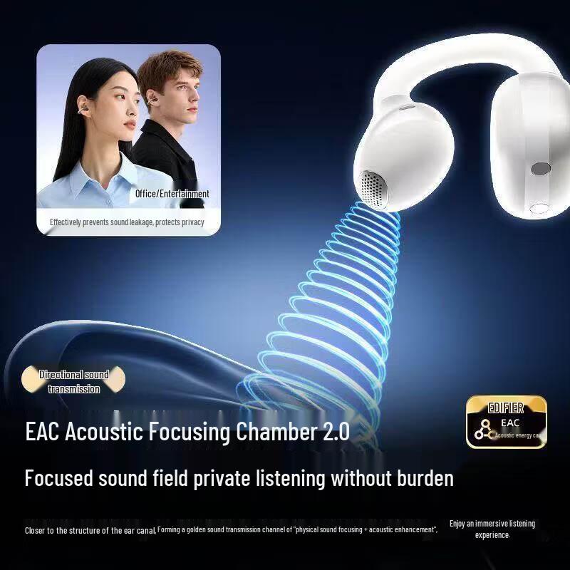 EDIFIER X Clip Open-Ear Bluetooth Sports Headset