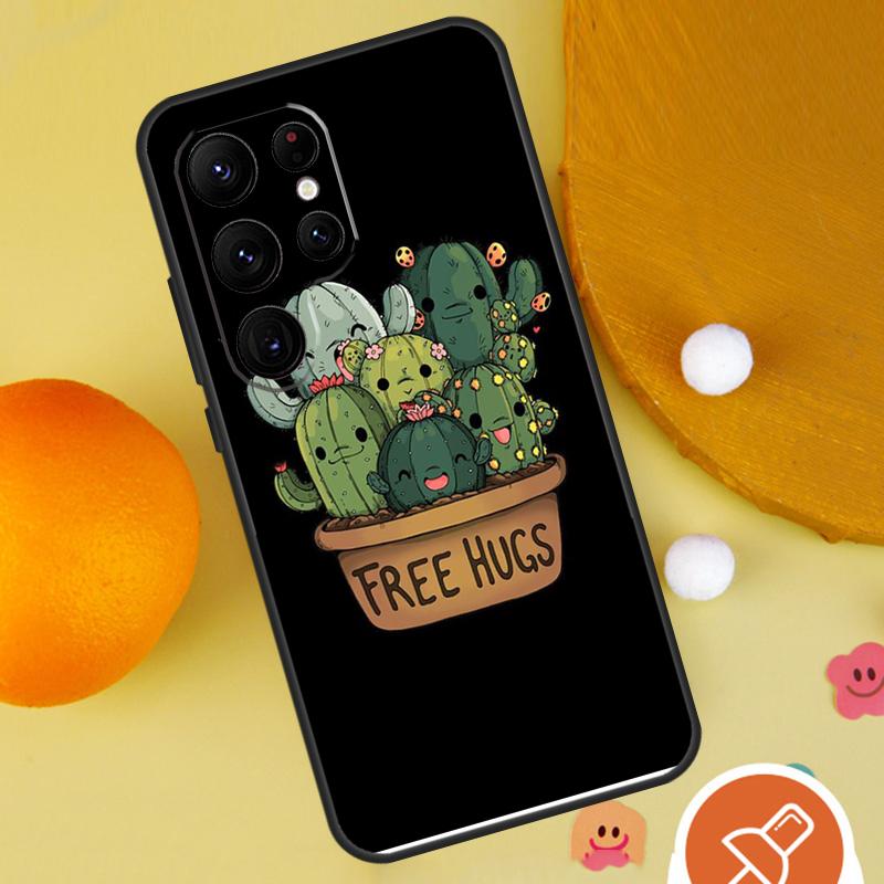 Pflanze Kaktus Handyhülle Für Samsung Galaxy S25 Ultra S24 S22 S21 Ultra S9 S10 S20 Plus S23 FE Funda Hülle
