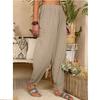 Women's Casual Pants, Loose Cotton and Linen Casual Pants, Home Harun Pants