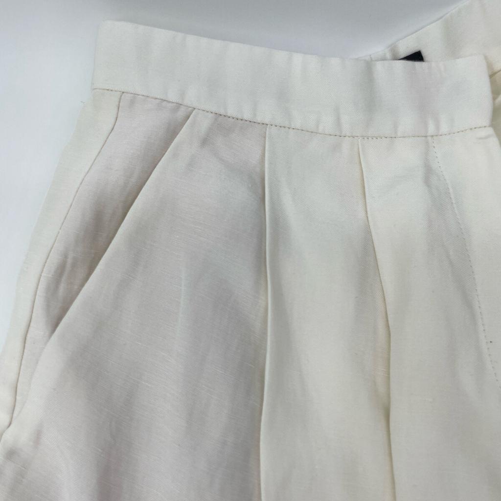 Maje White Flowing Shorts Bottoms 38 whiteUsed