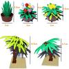 MOC Construction Bricks City Street Potted Plants Tree Stem Grass Flower Pot House Garden Accessories Blocks 6064 30176 30239 4727