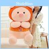 Persimmon Pig Good Cartoon Realistic Plush Toy Animal Doll Soothing Gift Sleep