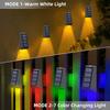 Decoration Solar wall lamp Led solar lights Color Changing Waterproof Wall Lamp Solar Lighting For Walkway Fence Stairs