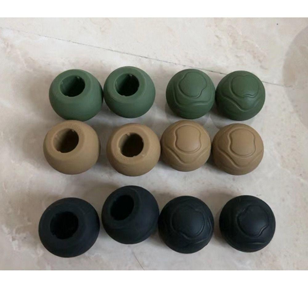 1/4 Stück Campingstuhl Zubehör Beinschoner Verschleißfeste Kugel Fußabdeckungen