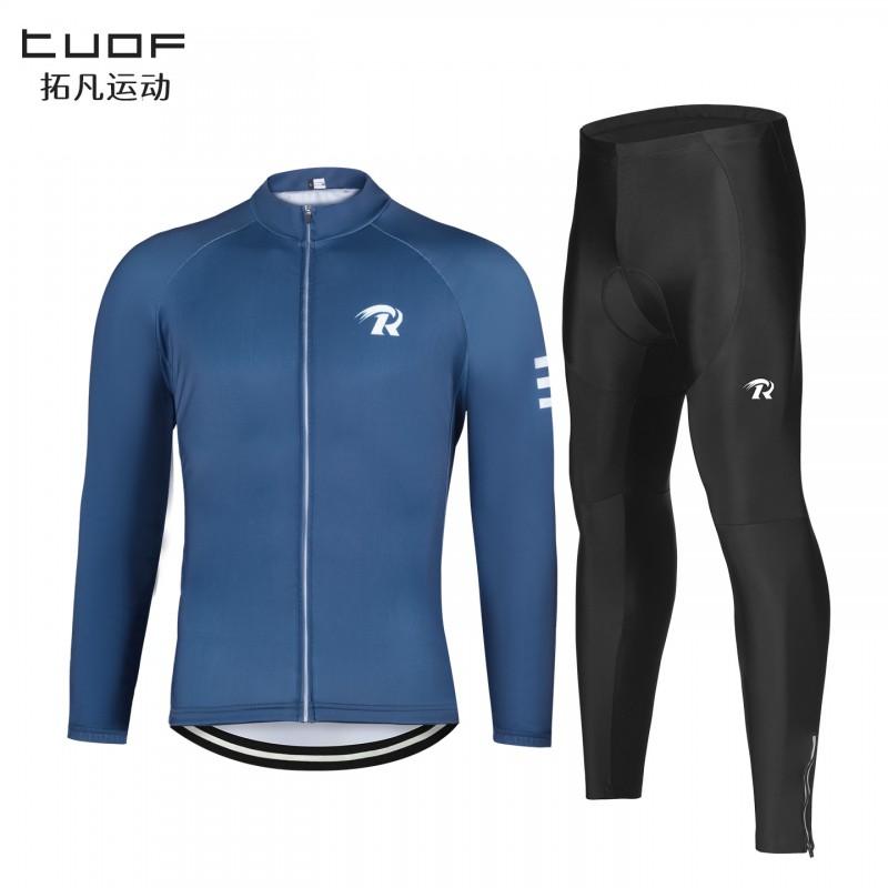 Men Women Cycling Jersey Set Long Sleeve Breathable Quick Dry Bike Riding Outfit Mountain Road Bikes