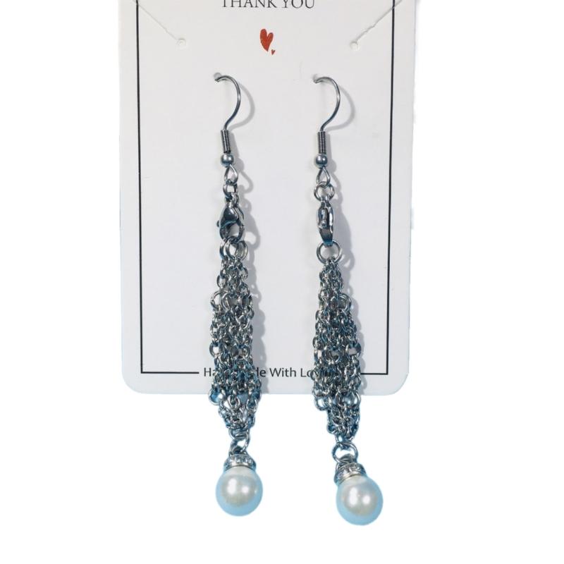 

Crystal Net Metal Earrings for Women Empty Stone Collecting Holder Cage Drop Earrings Female Temperament Ear Hook Gift