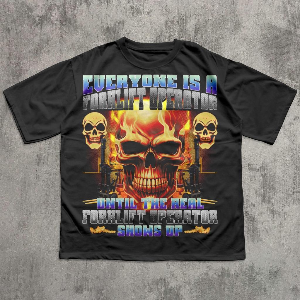 Forklift Operator Funny Meme Shirt, Forklift Certified T-shirt, Shirts that go hard, Gift for Him, Cringe Tee, Silly Tshirt, Unhinged Tees