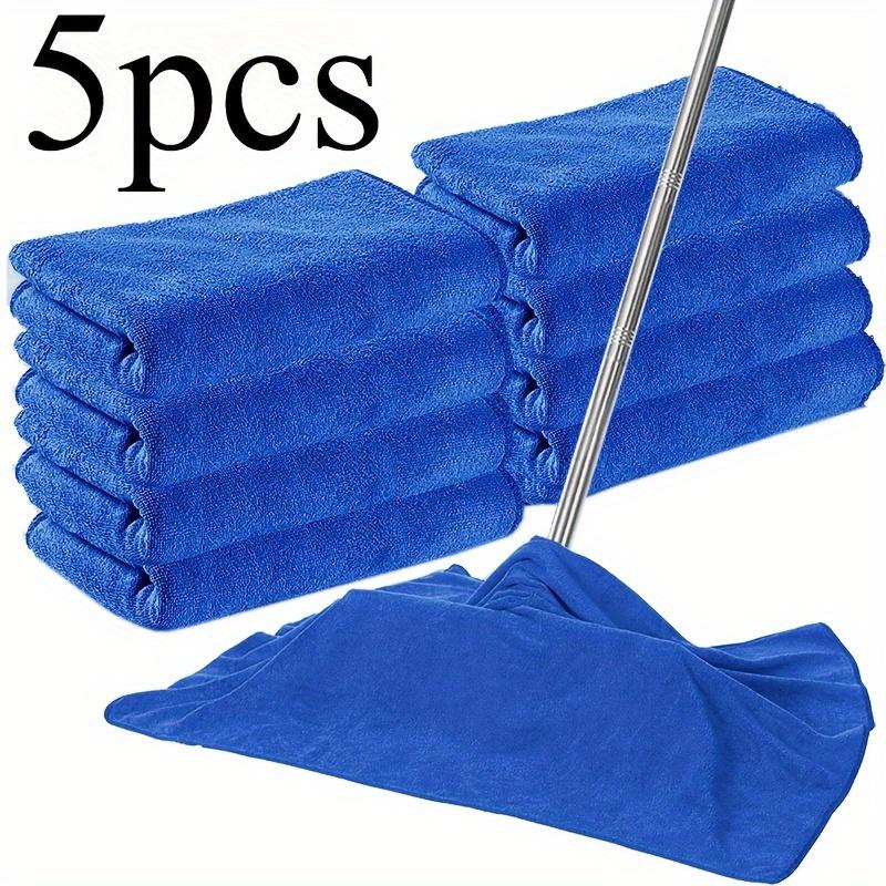 high quality5pcs Microfiber Cleaning Cloths- Ultrafine, Super Absorbent& Lint-Free Towels for Scrubbing, Mopping& Window Cleaning- Quick-Dry,
